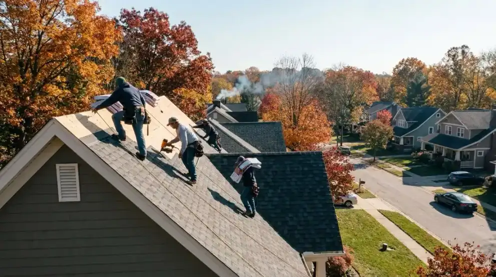 Urban Shield Roofing When's The Best Time of Year to Replace Your Roof in Bloomington?