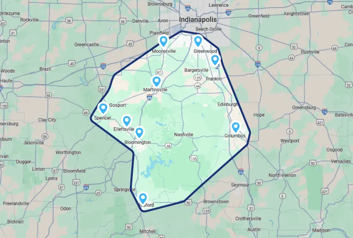 Us ser area map 1