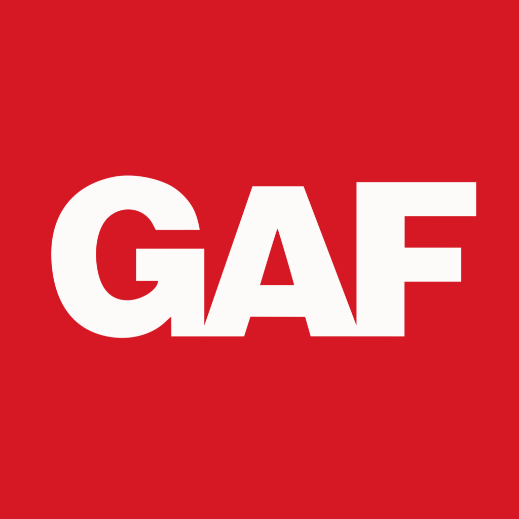 Urban Shield proudly uses GAF shingles for roofing